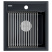 Мойка STEPIA 45, IT-GRANIT, PM114651-AN, антрацит, 460х510, Paulmark