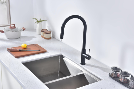 Смеситель для кухни GALANT, антрацит, Ga213077-AN, Paulmark-Starke