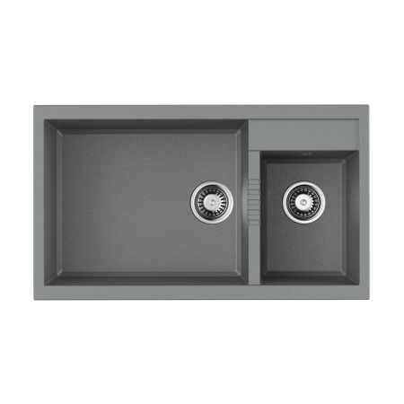 Кухонная мойка Omoikiri TEDORI 86-2-LB Leningrad grey