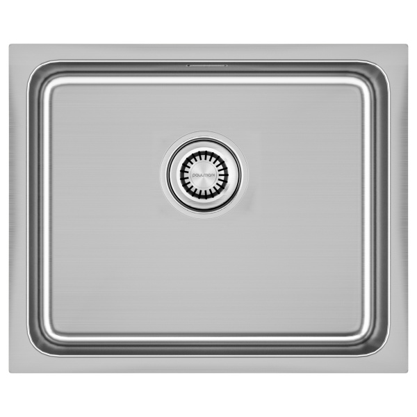 Мойка нерж. сталь VISTA 54, PM305444-BS, брашированная сталь, 540х440мм, Paulmark