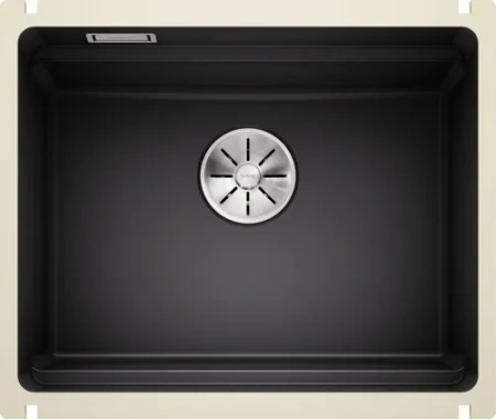  Кухонная мойка Blanco Etagon 500-U PuraPlus Черный