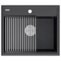 Мойка STEPIA 60, IT-GRANIT, PM115951-AN, антрацит, 590х510, Paulmark