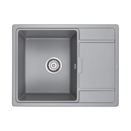 Мойка FLUGEN 50-650, IT-GRANIT, PM216550-GRM, серый металлик, 650х500 мм, Paulmark