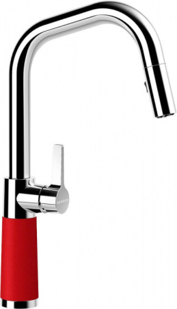  Смеситель для кухни Schock SC-530-D , Cristalite Красный